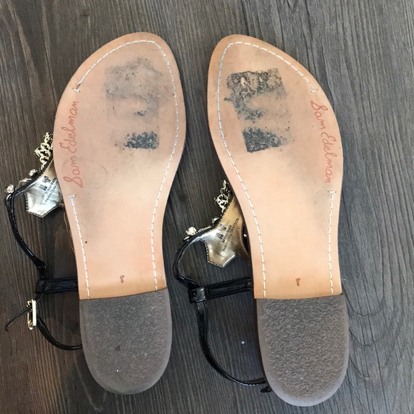 SOLD! Sam Edelman Rhinestone Sandals - Picture 3 of 3